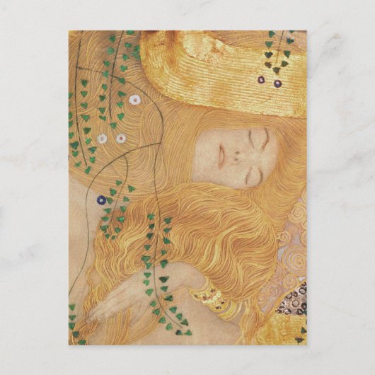 Gustav Klimt | Nadere gegevens over de watervoorra Briefkaart (Voorkant)