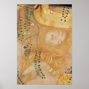 Gustav Klimt   Nadere gegevens over de watervoorra Poster