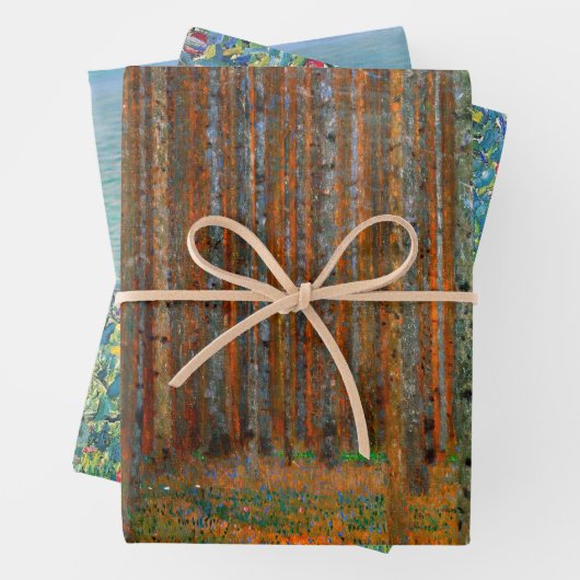 Gustav Klimt - Natuur/Landschap Selectie Inpakpapier Vel (In situ)