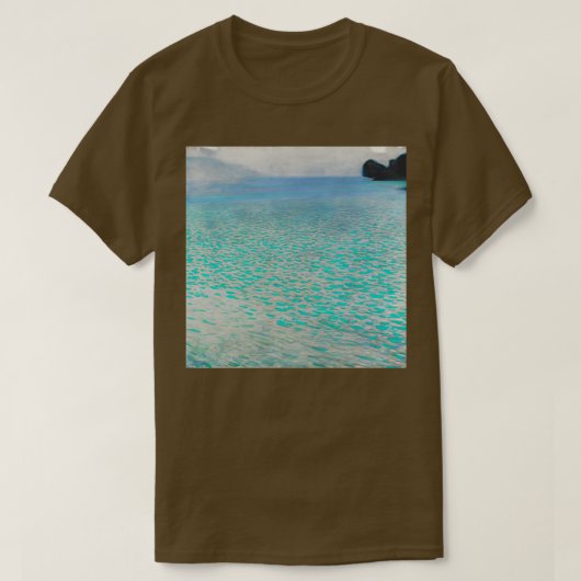 Gustav Klimt On Lake Attersee T-shirt (Design voorkant)