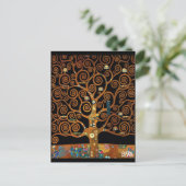 Gustav Klimt - onder de boom van het leven Briefkaart (Staand voorkant)
