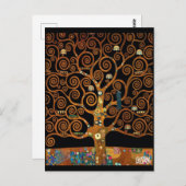 Gustav Klimt - onder de boom van het leven Briefkaart (Voorkant / Achterkant)