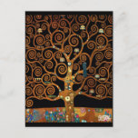 Gustav Klimt - onder de boom van het leven Briefkaart<br><div class="desc">Gustav Klimt - onder de Boom van Life Post Card</div>
