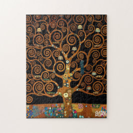 Gustav Klimt - onder de boom van het leven Legpuzzel