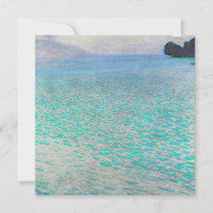 Gustav Klimt - Op het Attersee Bedankkaart