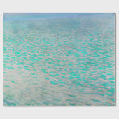 Gustav Klimt - Op het Attersee Cadeaupapier (Vlak)