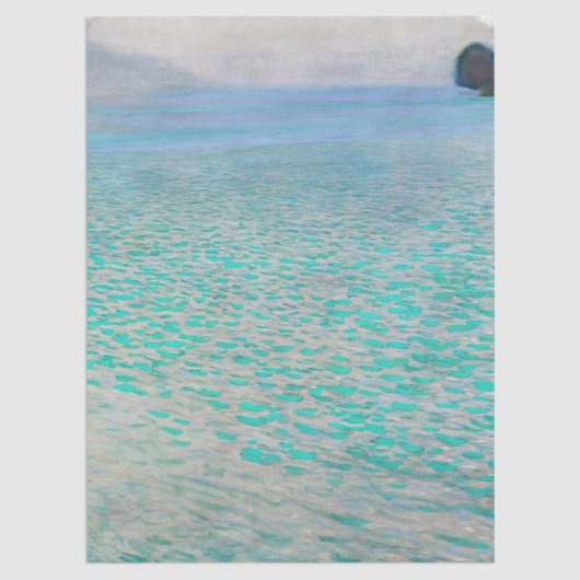 Gustav Klimt - Op het Attersee Tissuepapier