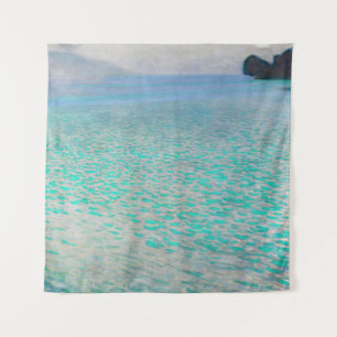 Gustav Klimt - Op het Attersee Wandkleed