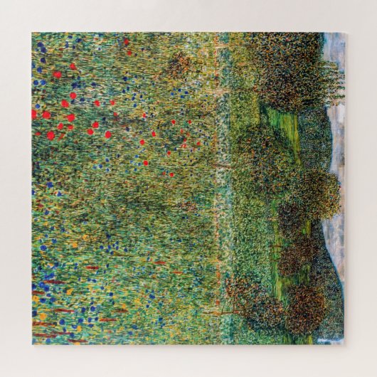 Gustav Klimt - Orchard Legpuzzel (Horizontaal)