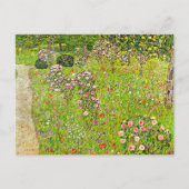 Gustav Klimt Orchard met Rozen Briefkaart (Voorkant)