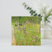 Gustav Klimt Orchard met Rozen Kaart (Staand voorkant)