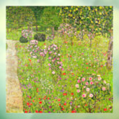 Gustav Klimt Orchard met Rozen Raamsticker (Vel 3)