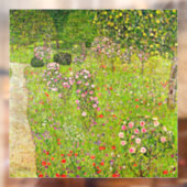 Gustav Klimt Orchard met Rozen Raamsticker (Vel 2)
