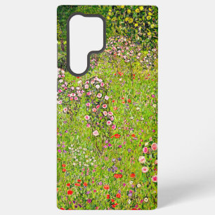 Gustav Klimt Orchard met Rozen Samsung Galaxy Hoesje