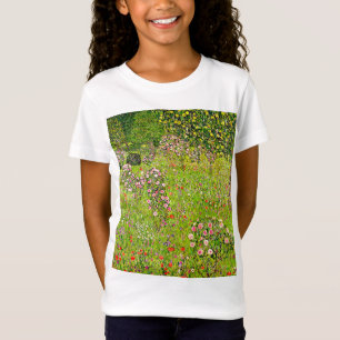 Gustav Klimt Orchard met Rozen T-shirt