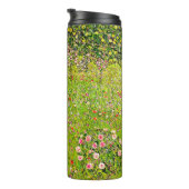Gustav Klimt Orchard met Rozen Thermosbeker (Geroteerd rechts)