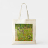 Gustav Klimt Orchard met Rozen Tote Bag (Achterkant)