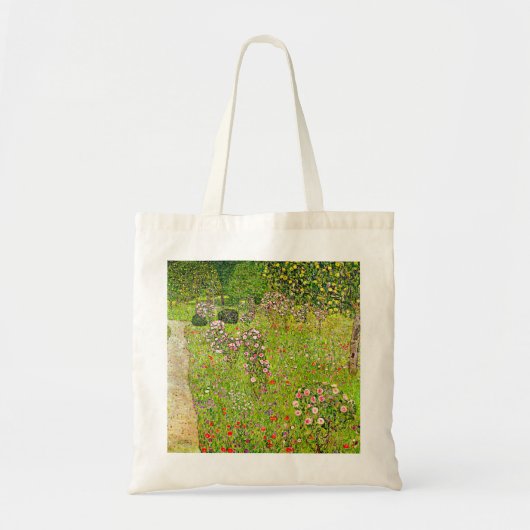 Gustav Klimt Orchard met Rozen Tote Bag (Voorkant)