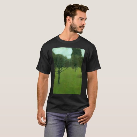Gustav Klimt Orchard T-shirt (Voorkant volledig)