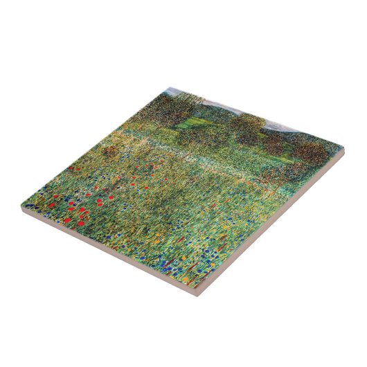 Gustav Klimt - Orchard Tegeltje (Zijkant)