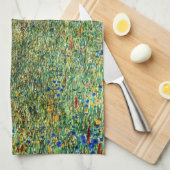 Gustav Klimt - Orchard Theedoek (Quarter Fold)