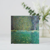 Gustav Klimt - Park Schloss Kammer am Attersee Bedankkaart (Staand voorkant)