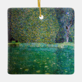 Gustav Klimt - Park Schloss Kammer am Attersee Keramisch Ornament