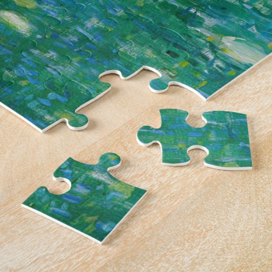 Gustav Klimt - Park Schloss Kammer am Attersee Legpuzzel (Zijkant)