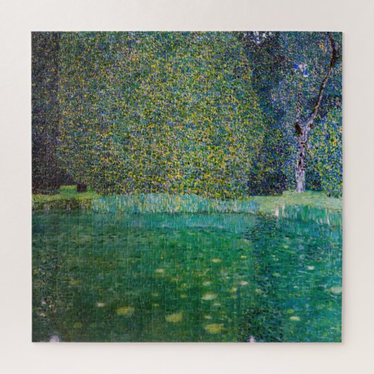 Gustav Klimt - Park Schloss Kammer am Attersee Legpuzzel (Verticaal)