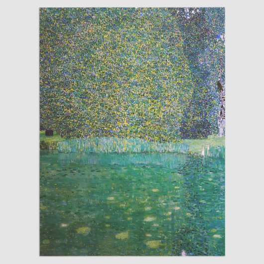 Gustav Klimt - Park Schloss Kammer am Attersee Tissuepapier