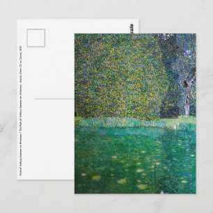 Gustav Klimt - Park van Schloss Kammer am Attersee Briefkaart