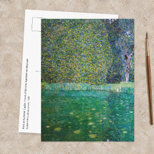 Gustav Klimt - Park van Schloss Kammer am Attersee Briefkaart