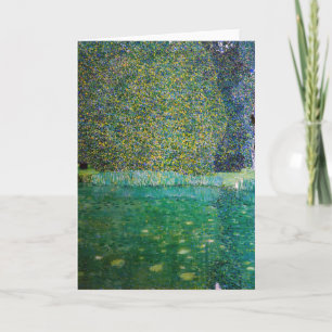 Gustav Klimt - Park van Schloss Kammer am Attersee Kaart