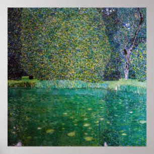 Gustav Klimt - Park van Schloss Kammer am Attersee Poster