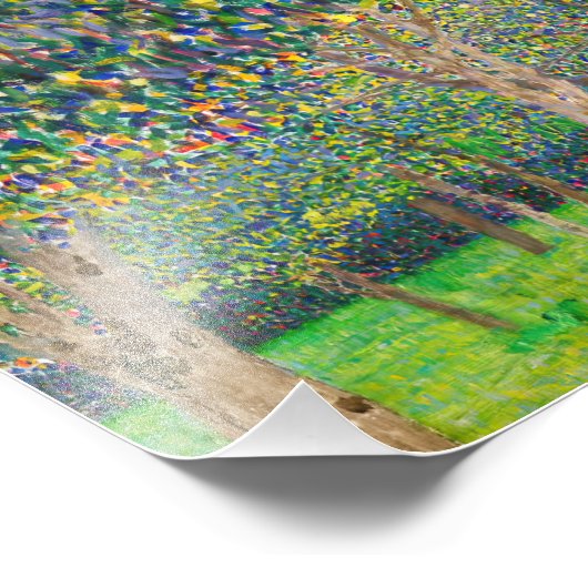 Gustav Klimt - Peerboom Foto Afdruk (Hoek)