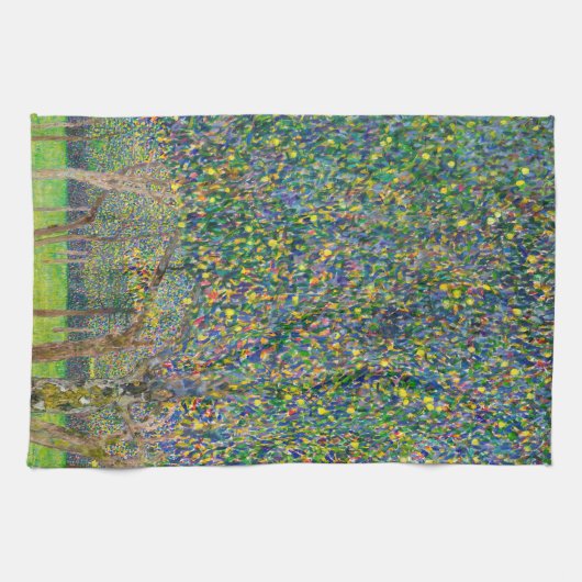 Gustav Klimt - Peerboom Theedoek (Horizontaal)