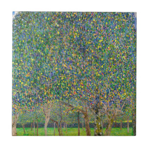 Gustav Klimt - Perenboom Tegeltje