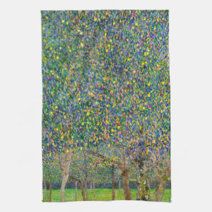 Gustav Klimt - Perenboom Theedoek