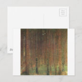 Gustav Klimt - Pine Forest Briefkaart (Voorkant / Achterkant)