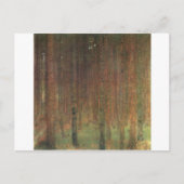 Gustav Klimt - Pine Forest Briefkaart (Voorkant)