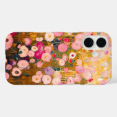 Gustav Klimt Pink Flower Garden Artistic Case (Achterkant (horizontaal))