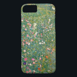 Gustav Klimt Pink Flowers iPhone 8/7 Hoesje<br><div class="desc">Gustav Klimt Pink Flowers</div>