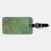 Gustav Klimt - Poppy Field Bagagelabel (Voorkant horizontaal)