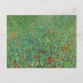 Gustav Klimt - Poppy Field Briefkaart (Voorkant)