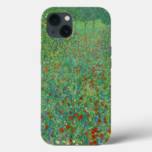 Gustav Klimt - Poppy Field Case-Mate iPhone Case