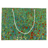 Gustav Klimt - Poppy Field Groot Cadeauzakje (Achterkant)
