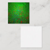 Gustav Klimt Poppy Field Informatiekaartje (Voorkant / Achterkant)