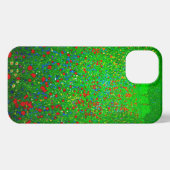 Gustav Klimt Poppy Field iPhone Hoesje (Achterkant horizontaal)