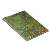 Gustav Klimt Poppy Field-laptop Notitieboek (Rechterzijde)