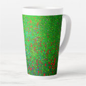 Gustav Klimt Poppy Field Latte Mok (Rechterhoek)